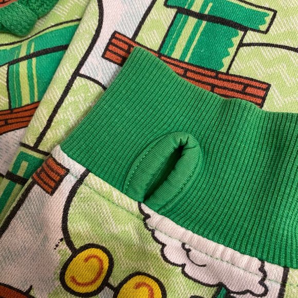 "Enclothe" Unique Camouflage Super Mario Brothers Hoodie - Picture 7 of 9